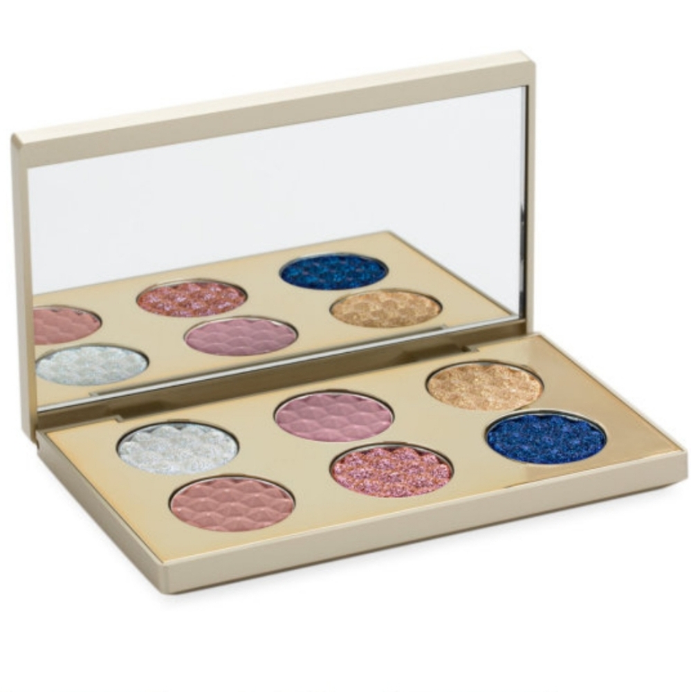 NEW Stilla Blue Realm Velvet Eye Shadow Palette Limited Edition Cream Like